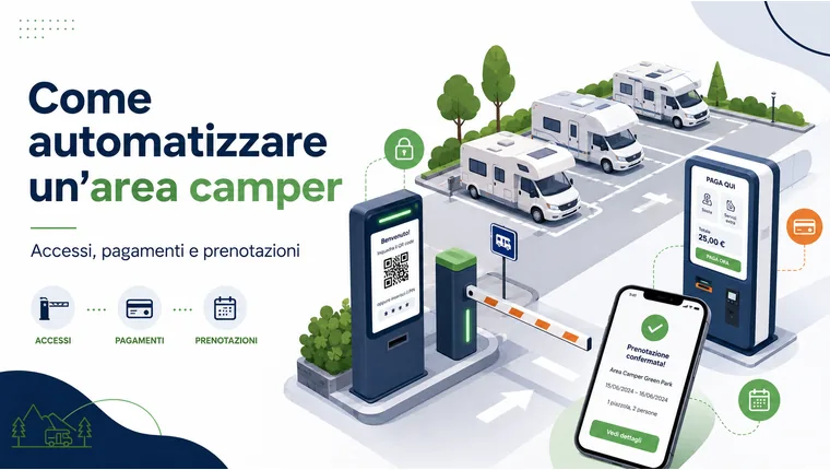Come automatizzare un'area camper
